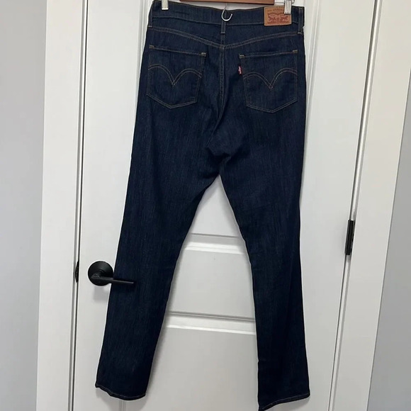 Levi’s | Dark Blue MID RISE SKINNY WOMEN'S JEANS size W30 L30 - Picture 3 of 9